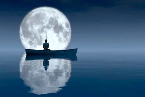 Fishing boat Stock Illustration