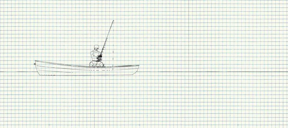 Fishing boat Stock Illustration