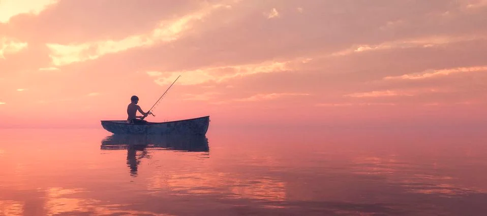 Fishing boat Stock Illustration