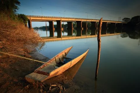 Fishing boat . Foto stock