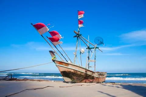 Fishing boat Stock Photos