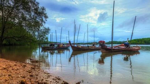 Fishing boat Stock Photos