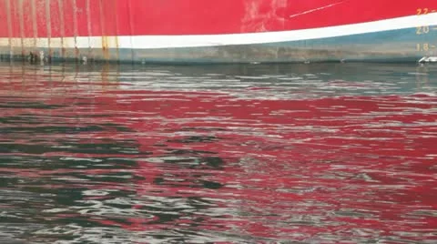 Fishing boat reflections 2 Stockbeeldmateriaal 22426906