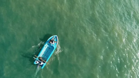 Fishing Boat on the sea 2 Video stock 287969341