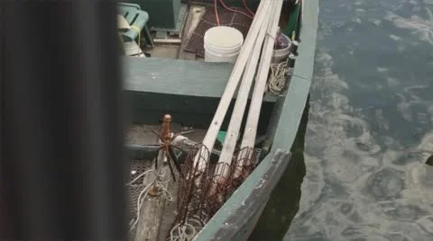 Fishing Boat Slider Stock Footage 64945309