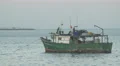 Fishing boats floating on water in Panama 4k or 4k+ Resolution