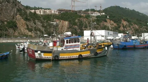 Fishing boats Video stock 116599