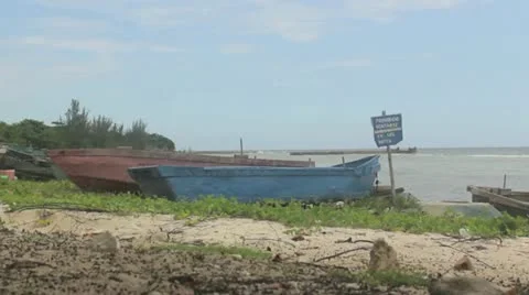 Fishing boats Video stock 12366374