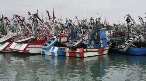 Fishing boats Stock-Footage 22498402