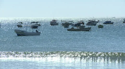Fishing Boats Stock Footage