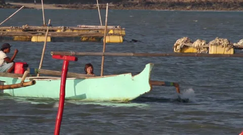 Fishing boats Stock Footage 27489682