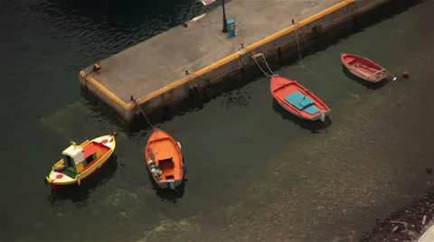 Fishing boats Stock Footage 40617628