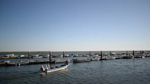 Fishing boats. Stock Footage 48908413