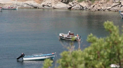 Fishing boats Vídeo Stock 53133451