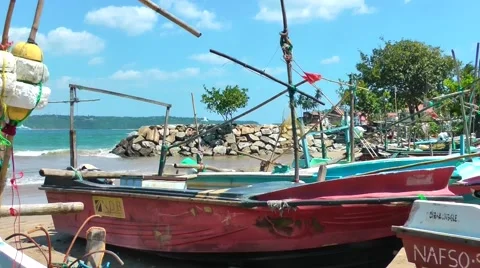 Fishing Boats 스톡 동영상 61752843