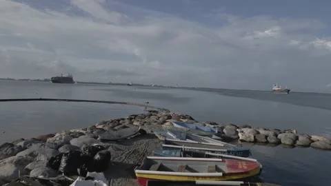 Fishing boats 動画素材 229744889