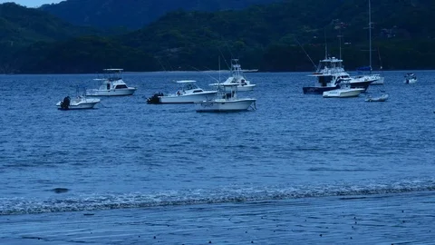 Fishing boats medium Stock Footage 126551277