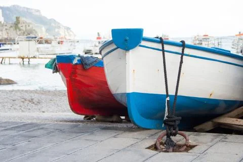 Fishing boats Stock Photos