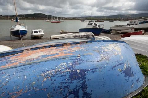 Fishing boats Stock Photos