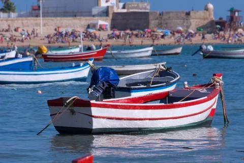 Fishing boats Stock Photos