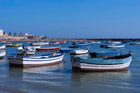 Fishing boats Stock Photos