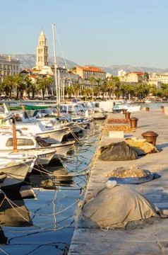 Fishing boats - Split Stock Photos