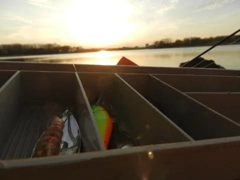 The Fishing Box Stock Photos