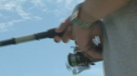 Fishing close up Stock Footage 798351