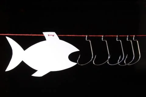Fishing concept Stock Photos