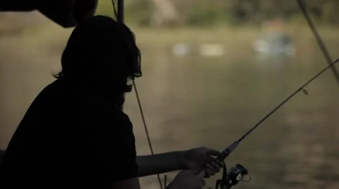 Fishing Dalyan Stock Footage 48391509