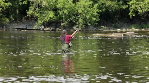 Fishing day out Stock Footage 44622777