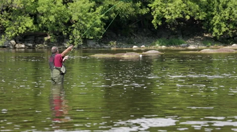 Fishing day out Stock Footage 44622957