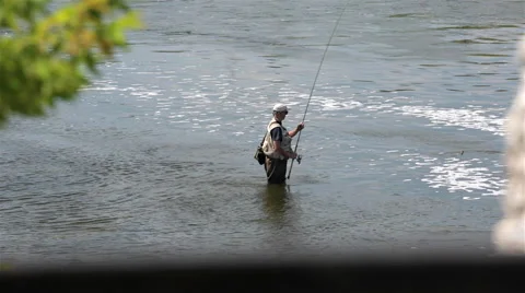 Fishing day out Video stock 44623218