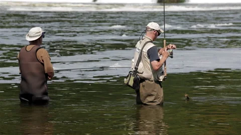 Fishing day out Video stock 44623670