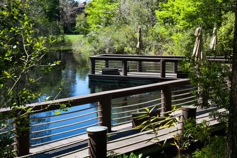 Fishing Dock Stock Photos