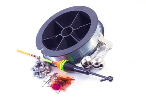 Fishing equipment Stock Photos