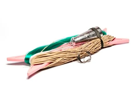 Fishing equipment Foto stock