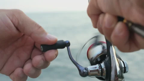 Fishing from the first person Stock Footage 286434892