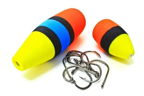 Fishing floats 스톡 사진