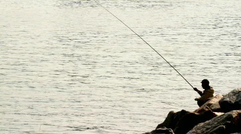 Fishing Stock Footage 710069