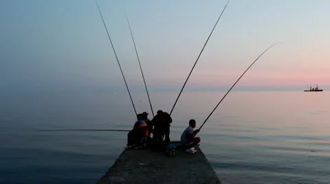 Fishing Stock Footage 24070576