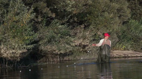 Fishing Stock Footage 29020784