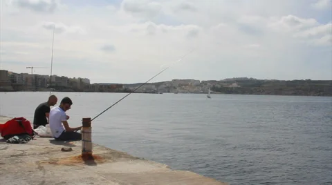 Fishing Stock Footage 37324552