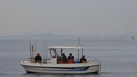 Fishing Stock Footage 93453201