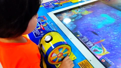 Fishing games 스톡 동영상 229688653