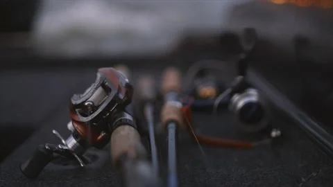 Fishing gear Stock Footage 232870384