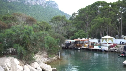 Fishing Harbor in Turkey Video stock 94478118