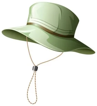 Fishing hat Stock Illustration