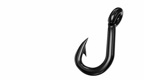 Fishing hook Stockbeeldmateriaal 43189506