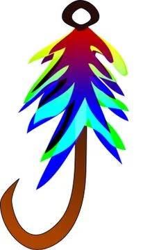 Fishing hook Stock Illustration